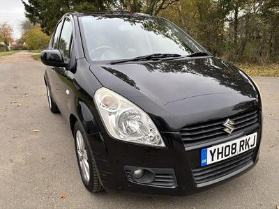 Black Used 2008 Suzuki Splash GLS Hatchback | £2,000 (Fair price)