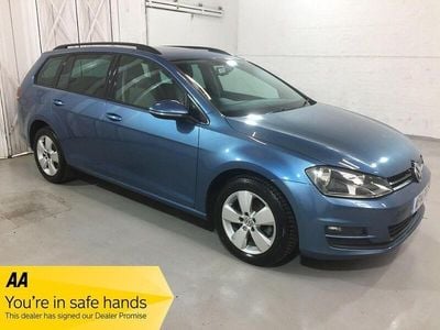 Usado VW Golf VII SE 150 HP (110 kW) 2014 Azul Carrinha