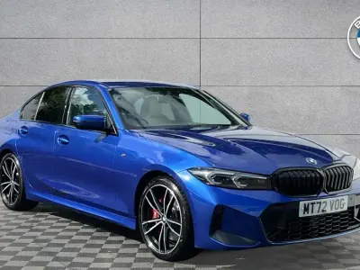Used BMW 320 M Sport 181 HP (133 kW) 2022 Blue Sedan