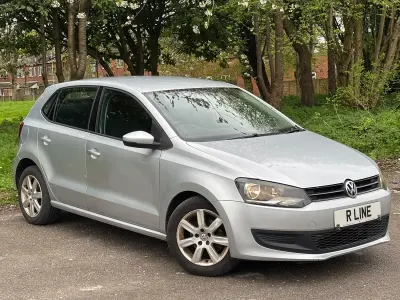 Used VW Polo SE 85 HP (62 kW) 2010 Silver Hatchback