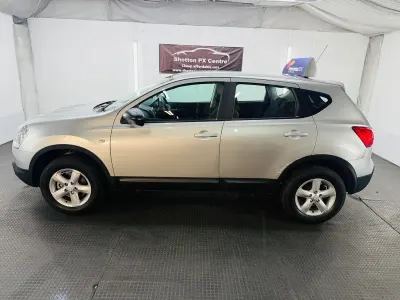 Used Nissan Qashqai Visia 114 HP (83 kW) 2009 Silver SUV