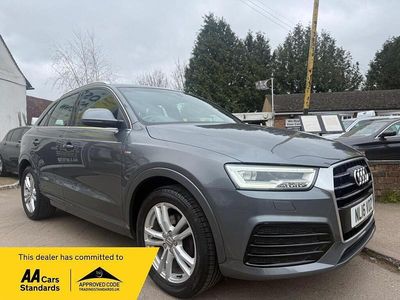 Used Audi Q3 S-Line 150 HP (110 kW) 2016 Grey SUV