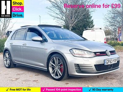 Silver Used 2014 VW Golf VII GTI Hatchback | £10,286 (Fair price)