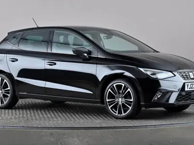 Used Seat Ibiza XCELLENCE Lux 110 HP (80 kW) 2023 Black Hatchback