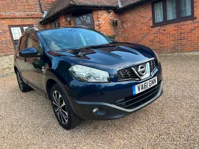 Used Nissan Qashqai N-TEC 110 HP (80 kW) 2012 Blue SUV
