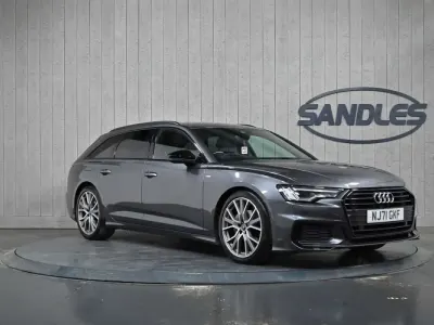 Used Audi A6 Black Edition 204 HP (150 kW) 2021 Grey Estate