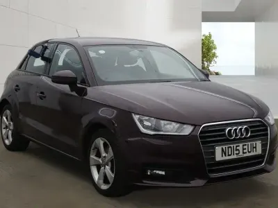 Used Audi A1 Sport 116 HP (85 kW) 2015 Red Hatchback