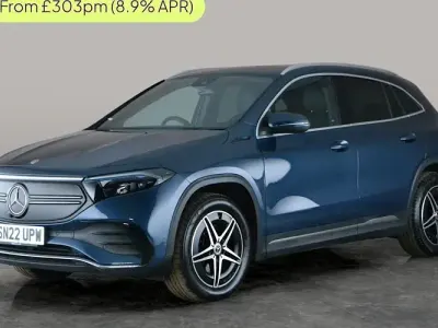 Used Mercedes EQA250 AMG line 139 kW (190 HP) 2022 Blue SUV