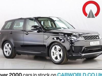 Black Used 2021 Land Rover Range Rover Sport HSE SUV | £35,990