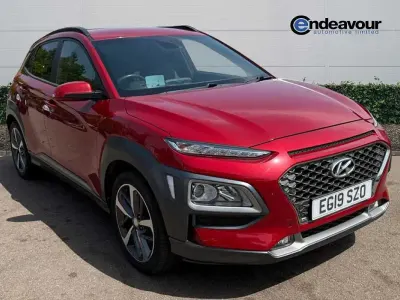 Used Hyundai Kona Premium SE 120 HP (88 kW) 2019 Red SUV