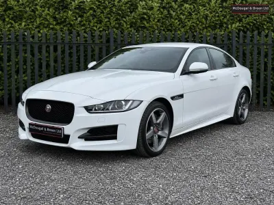 Used Jaguar XE Ingenium 200 HP (147 kW) 2019 White Sedan