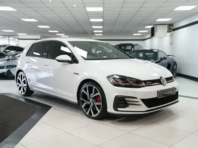 Used VW Golf VII GTI 245 HP (180 kW) 2020 White Hatchback