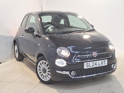 Black Used 2024 Fiat 500 Hatchback | £12,998 (A bit pricey)