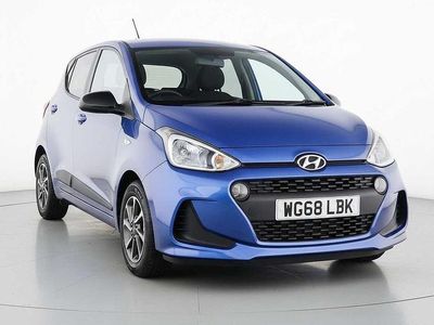 Used Hyundai i10 GO! 66 HP (48 kW) 2018 Blue Hatchback