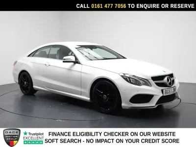 Używany Mercedes E350 AMG line 258 KM (189 kW) 2015 Biały Coupe