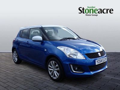 Used Suzuki Swift SZ-L 94 HP (69 kW) 2015 Blue/white Hatchback