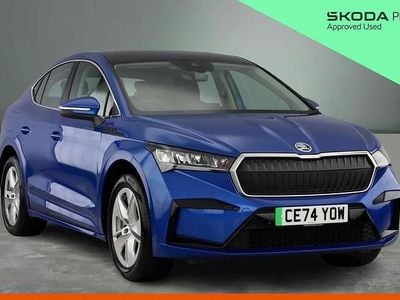 Race blue metallic Used 2024 Skoda Enyaq iV SUV | £26,790 (Good price)