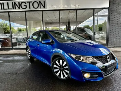 Used Honda Civic SE Plus 142 HP (104 kW) 2016 Blue Hatchback