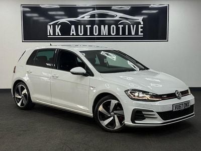 White Used 2017 VW Golf VII GTI Hatchback | £14,490 (Fair price)