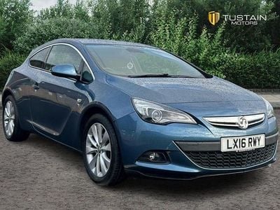Deep sky blue Used 2016 Vauxhall Astra GTC SRi Coupe | £9,899 (Expensive)