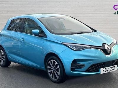 Used Renault Zoe GT-Line 100 kW (136 HP) 2021 Blue Hatchback