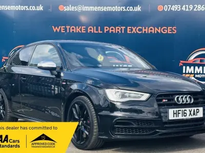 Used Audi S3 Sportback Comfort 300 HP (220 kW) 2016 Black Hatchback