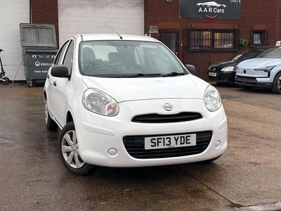 White Used 2013 Nissan Micra Visia Hatchback | £2,590 (Good price)