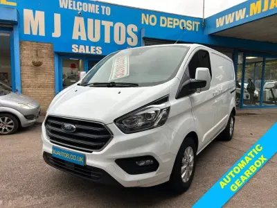 Used Ford Transit Custom Limited 130 HP (95 kW) 2020 White Van