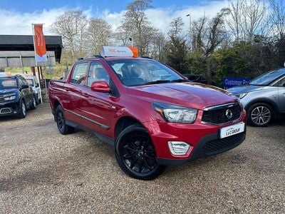 Used Ssangyong (KGM) Musso 178 HP (130 kW) 2017 Red Pickup