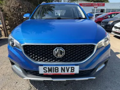 Used MG ZS Exclusive 106 HP (77 kW) 2018 Blue SUV