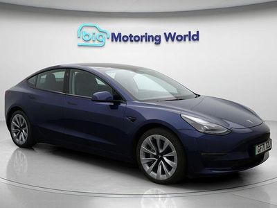 Blue Used 2021 Tesla Model 3 Long Range AWD Sedan | £15,700 (Good price)