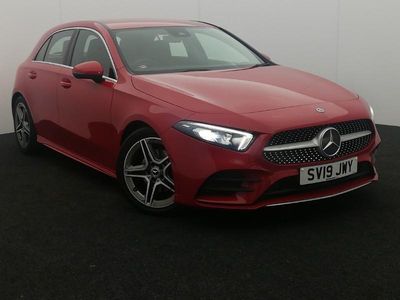 Usado Mercedes A200 AMG line 150 HP (110 kW) 2019 Vermelho Citadino