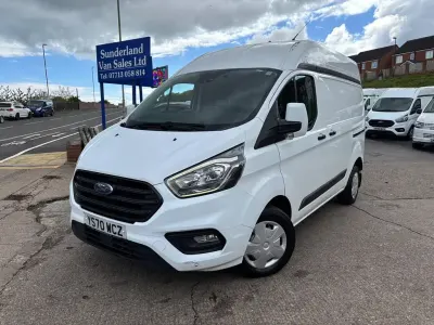 Used Ford Transit Custom Trend 130 HP (95 kW) 2021 White Van