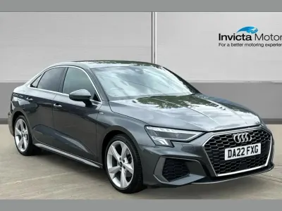 Used Audi A3 S-Line 150 HP (110 kW) 2022 Grey Sedan