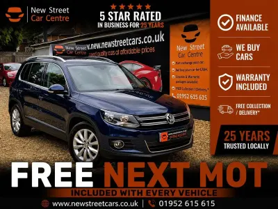 Used VW Tiguan Match 2014 Blue SUV