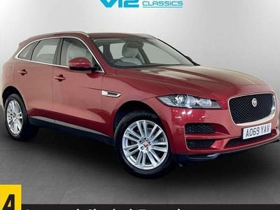 Red Used 2020 Jaguar F-Pace Portfolio SUV | £17,995 (Good price)
