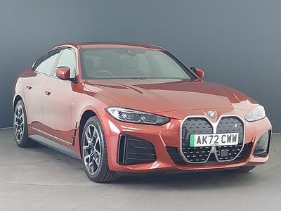 Used BMW i4 M Sport 250 kW (340 HP) 2022 Orange Sedan