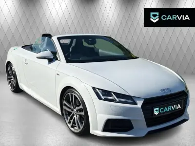 Used Audi TT S-Line 184 HP (135 kW) 2015 White Coupe