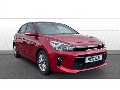 Used Kia Rio 98 HP (72 kW) 2017 Red Hatchback