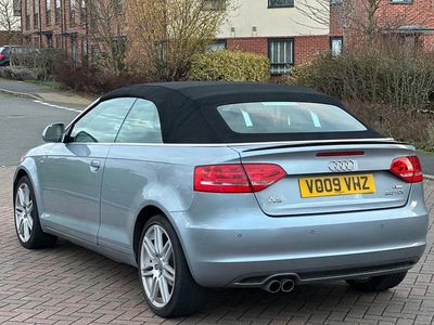Used Audi A3 Cabriolet S-Line 140 HP (102 kW) 2009 Silver Cabriolet