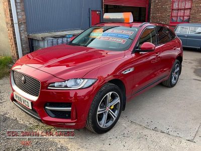Used Jaguar F-Pace R-Sport 180 HP (132 kW) 2018 Red SUV