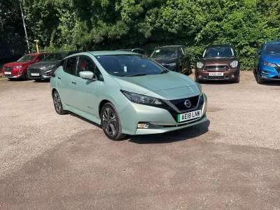 Used Nissan Leaf 110 kW (150 HP) 2018 Silver Hatchback