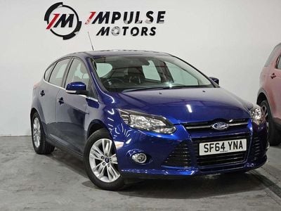 Used Ford Focus Titanium 125 HP (91 kW) 2014 Blue Hatchback