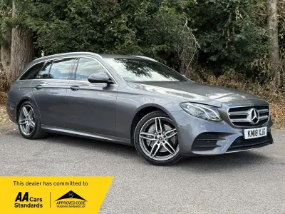Used Mercedes E220 AMG line 2018 Grey Estate