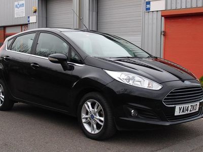 Used Ford Fiesta Zetec 82 HP (60 kW) 2014 Black Hatchback