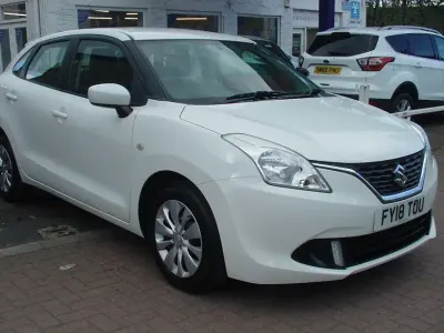 Used Suzuki Baleno SZ3 90 HP (66 kW) 2018 White Hatchback