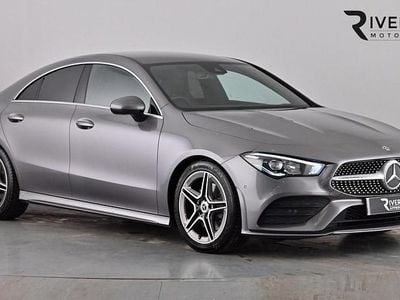 Used Mercedes CLA200 AMG line 163 HP (119 kW) 2020 Mountain grey Coupe