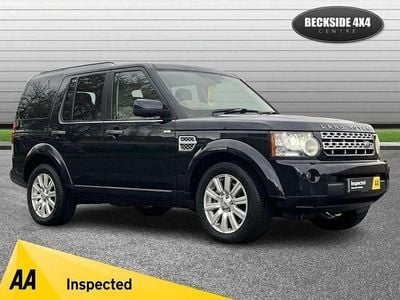 Blue Used 2011 Land Rover Discovery 4 HSE SUV | £11,950 (A bit pricey)