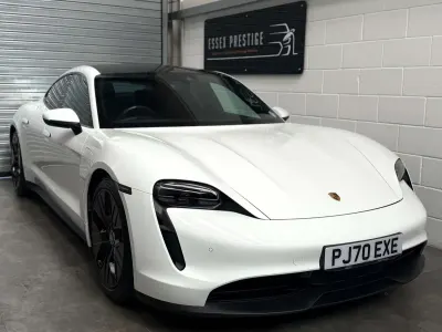 Used Porsche Taycan 4S 2020 White Sedan