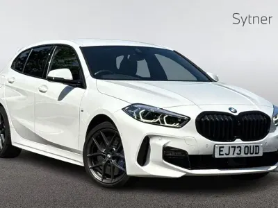 Used BMW 118 M Sport 134 HP (98 kW) 2023 White Hatchback